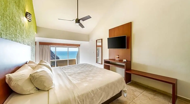 Двухместный номер Standard с видом на море Villas Coral Huatulco