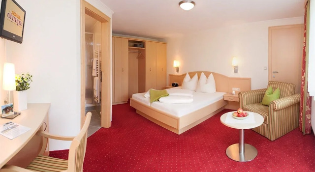 Семейные апартаменты с 2 комнатами Appartements Olympia