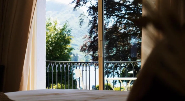 Номер Deluxe с видом на озеро Hôtel Le Mouton Bleu
