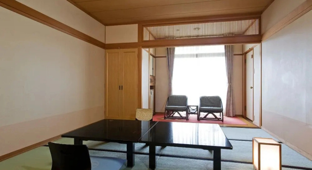 Четырёхместный номер Standard Dogo Onsen Hotel Tsubakikan