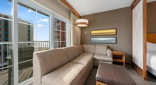 Двухместный номер Standard с балконом и с частичным видом на океан Hyatt Place Ocean City Oceanfront