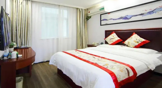 Двухместный номер Standard GreenTree Inn Jiangsu Wuxi Jiangyin Xinqiao Taoxin Road Express Hotel