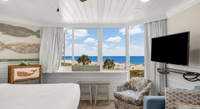 Beachfront Studio Condo - Top of the Gulf 317, Забронировать Апартаменты/квартира Панама-Сити Панхэндл Флорида, рядом с Загородный клуб "Сигнал Хилл"