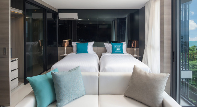 Двухместный номер Deluxe c 1 комнатой с видом на море Seaphere Pattaya Hotel by Elite Suites