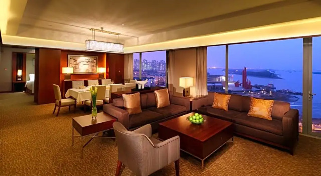 Двухместный номер Deluxe с видом на реку Hilton Nanjing Riverside