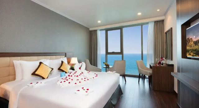 Двухместный номер Deluxe с видом на море Nha Trang Horizon Hotel