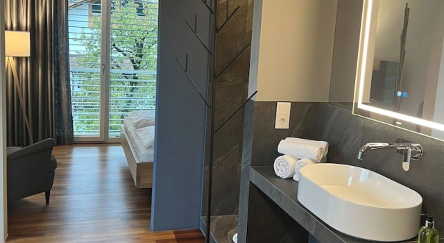 Люкс с красивым видом из окна Hotel Jardis