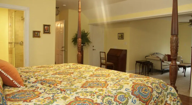 Номер Standard с видом на сад The Oaks Bed and Breakfast