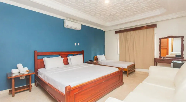 Трёхместный номер Standard c 1 комнатой Hotel Baluarte Cartagena Boutique