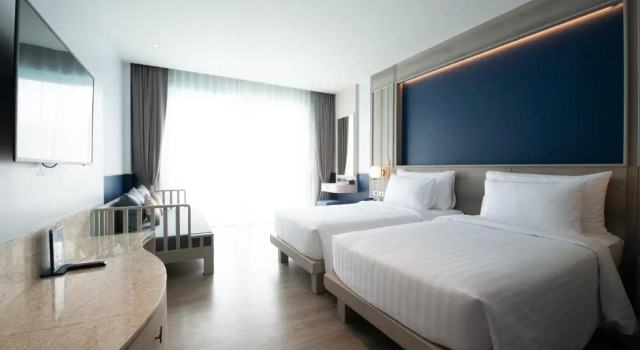 Двухместный номер Deluxe с видом на сад Seabed Grand Hotel Phuket