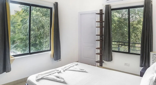 GuestHouser 1 BHK Apartment f749, Varaa Huoneisto Vagator Pohjois-Goa