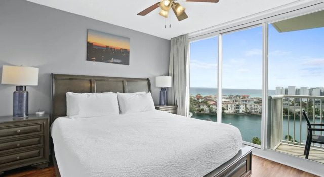 Номер Standard с 2 комнатами с балконом и с видом на океан Terrace at Pelican by Panhandle Getaways