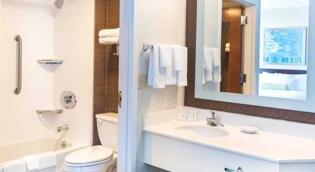 Четырёхместный люкс Executive SpringHill Suites by Marriott Chicago Naperville Warrenville