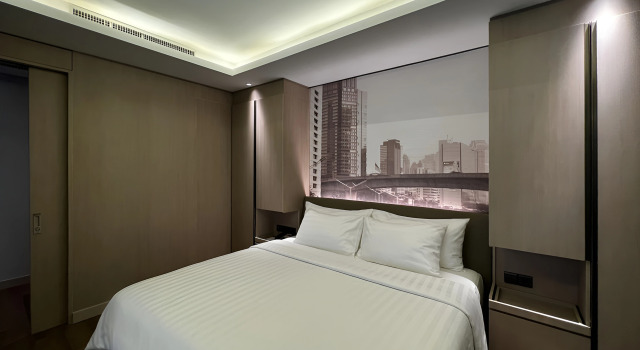Suite 1 Schlafzimmer Ra Suites Simatupang