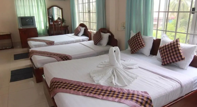 Семейный номер Standard Siem Reap Riverside Hotel
