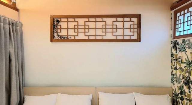 Четырёхместный семейный номер Standard с видом на внутренний двор Hanok Hanok Boutique stay Hotel Seoul - 2min from Gyeongbokgung Palace station