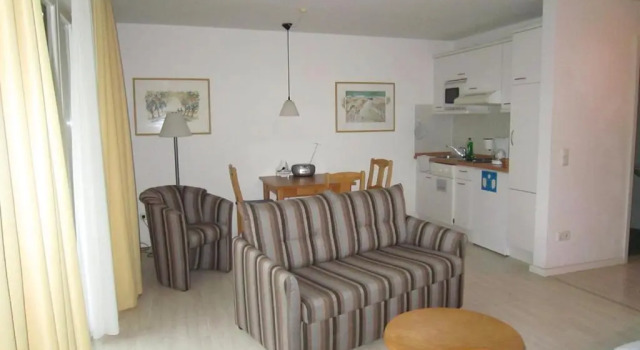 Студия с балконом Haus Strandperle