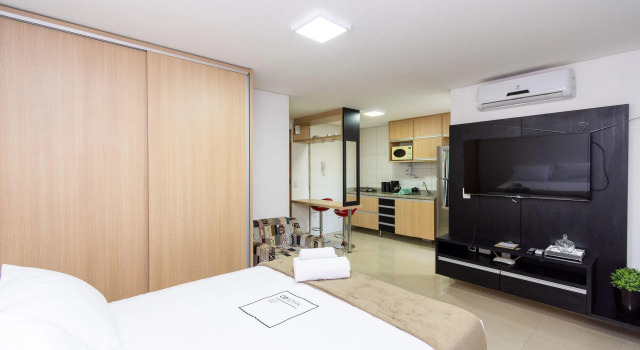 Flat Com Linda Vista De Goiânia   Th1410