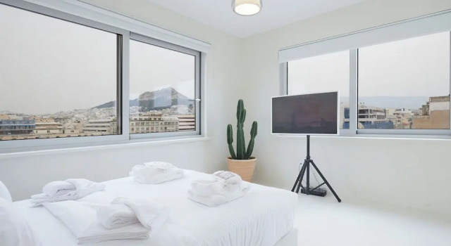 Люкс с видом на город Athens Penthouse