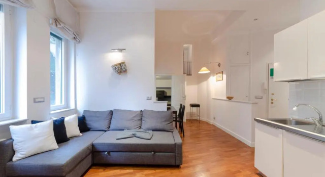 ALTIDO Open Plan Apt for 4 in Genova Historic Albaro