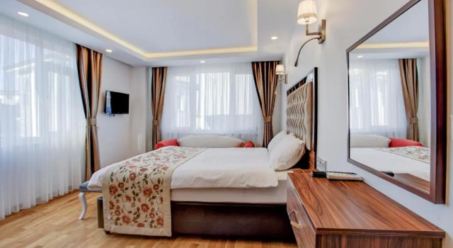 Трёхместный номер Deluxe Violin Hotel Sultanahmet