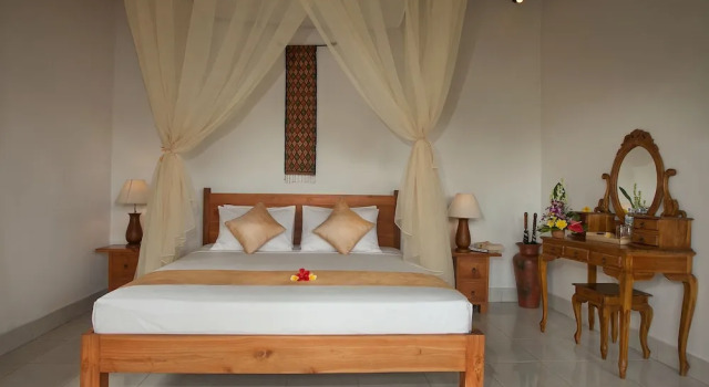 Номер Deluxe с балконом Teras Bali Rice Terrace Bungalows and Spa