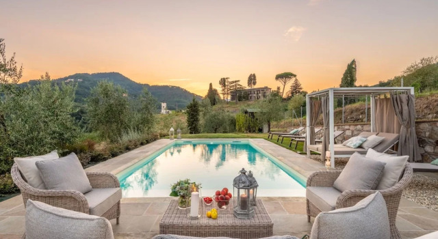 Valle del Sole Winery Farmhouse, Buchen Sie Villa Lucca Toskana
