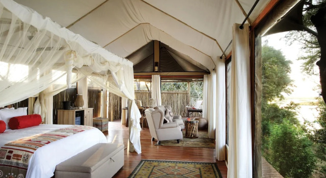 Amanzi Camp - All Inclusive, Забронировать Отель Национальный парк Нижней Замбези Замбия
