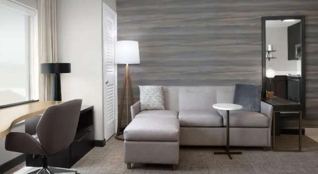 Двухместный люкс c 1 комнатой Residence Inn by Marriott Galveston Island