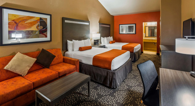 Четырёхместный номер Standard Best Western Executive Inn El Campo