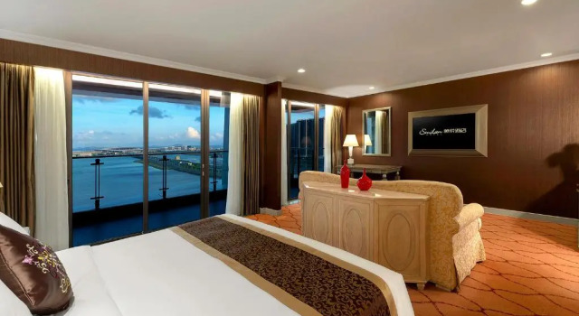 Двухместный номер Business с видом на море Similan Hotel Zhuhai-Gongbei Port High speed Railway Station