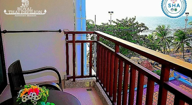 Двухместный номер Deluxe с видом на море Royal Thai Pavilion Jomtien Hotel