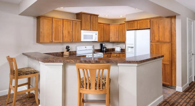2 makuuhuonetta Standard huone WorldMark Arrow Point