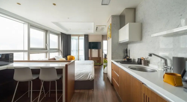 Двухместная студия Urbanstay Haeundae Station