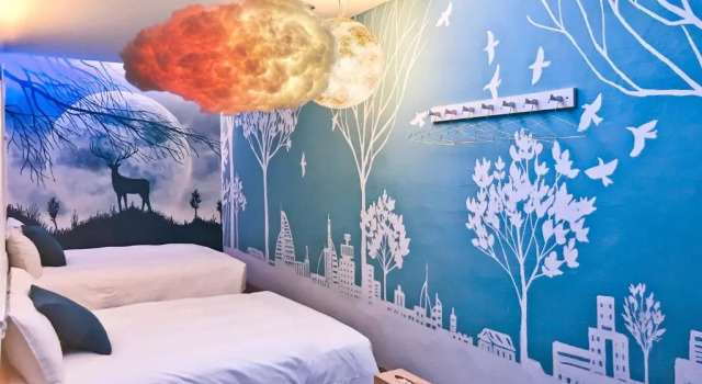 Четырёхместный номер Comfort Deer Moon Hostel