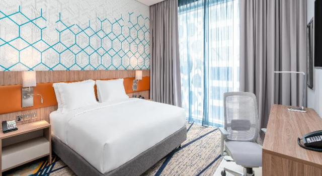 Люкс с красивым видом из окна Holiday Inn & Suites Al Jubail by IHG