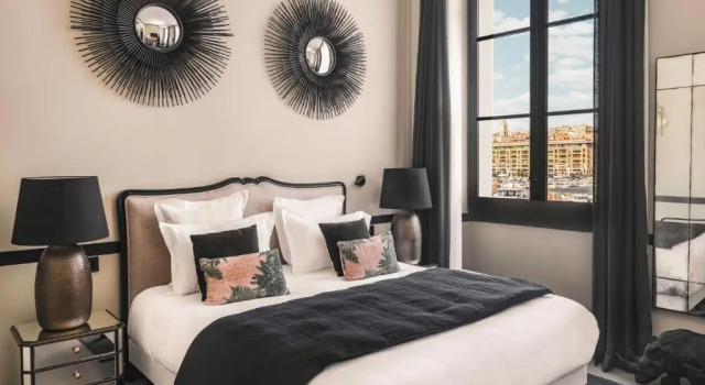 Двухместный номер Deluxe с видом на гавань Maisons du Monde Hôtel & Suites - Marseille Vieux Port