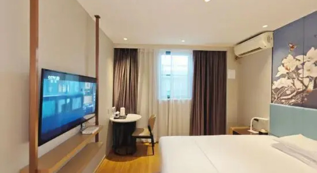 Двухместный номер Standard с видом на улицу Jinjiang Inn Xi'An Bell Tower Luomashi