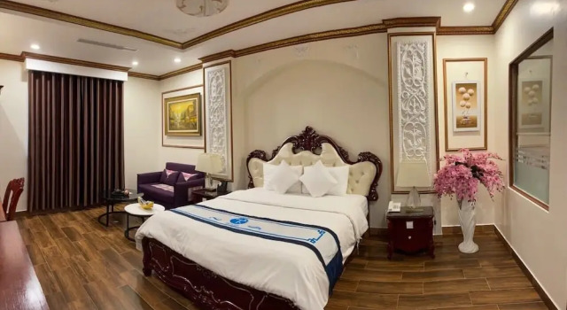 Номер Deluxe Trung Kien hotel
