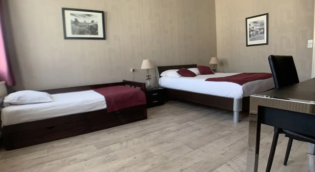 Трёхместный номер Comfort The Originals Boutique, Hôtel Roca-Fortis, Rochefort