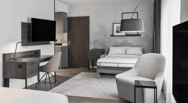 Двухместная семейная студия Residence Inn by Marriott Munich Ostbahnhof