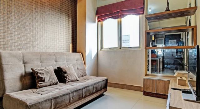 Семейная студия OYO 93424 Apartemen The Suite Metro By Salman
