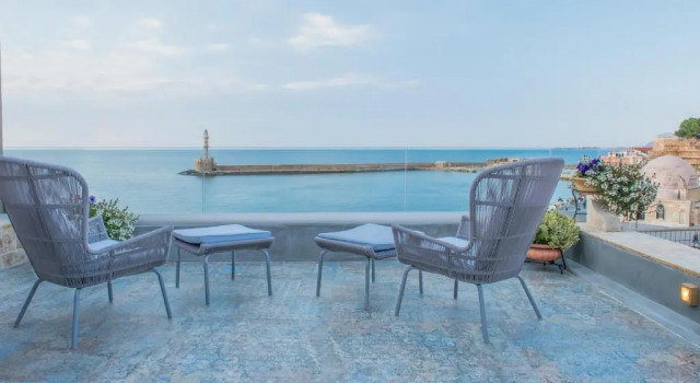 Люкс Пентхаус с видом на море Vranas Residenza Signature Suites
