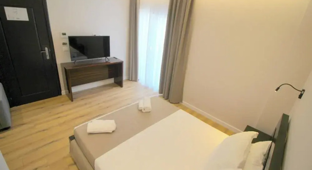 Двухместный номер Standard с балконом и с видом на море Hotel Strora