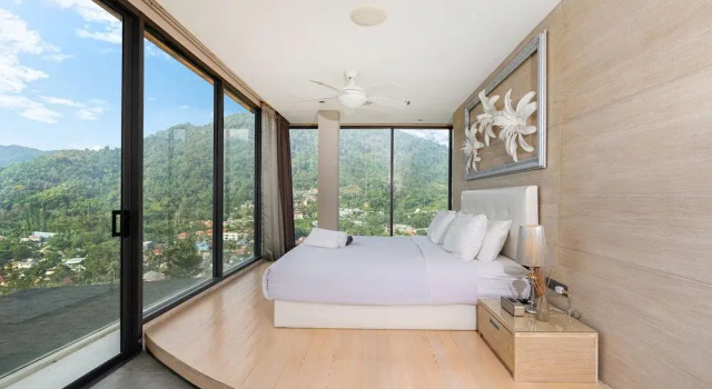 Open Hill View 3BR Natural Park Villa 1, Забронировать Вилла Камала остров Пхукет