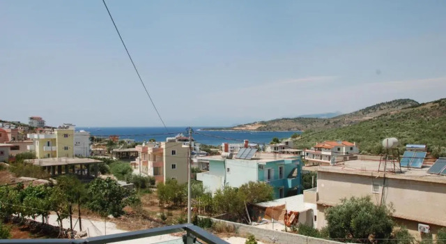 Двухместный номер Standard с балконом и с видом на море Villa Abiori
