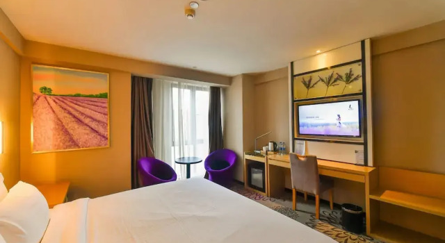 Номер Luxury Lavande International Hotel Wuhan Jiedaokou University of Technology Mafangshan Campus Branch