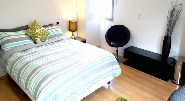 Номер Deluxe с видом на сад Lush & Co Auckland Bed & Breakfast