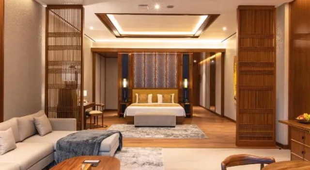 Двухместный люкс Paco Hotel （Guangzhou North Railway Station Huacheng Road Metro）
