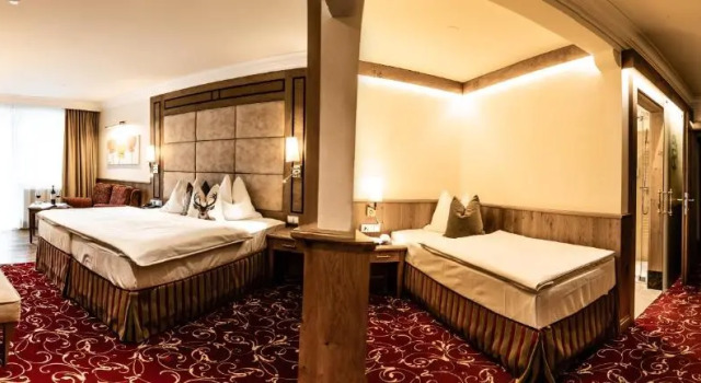 Трёхместный номер Standard с видом на улицу Hotel Hubertushof